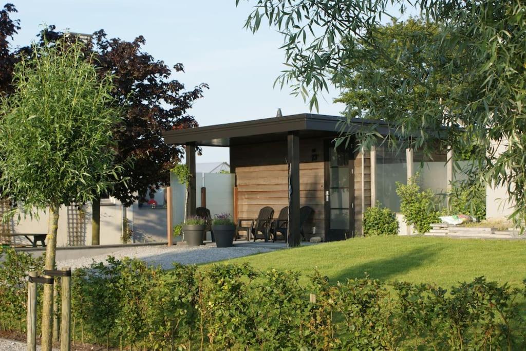Wellness Lodge Ruigenhoek 13A - Sauna, Jacuzzi ! De Zilk Exterior foto